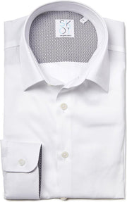 SKOT Fashion Duurzaam Overhemd Heren Shadow White - Wit - Maat M