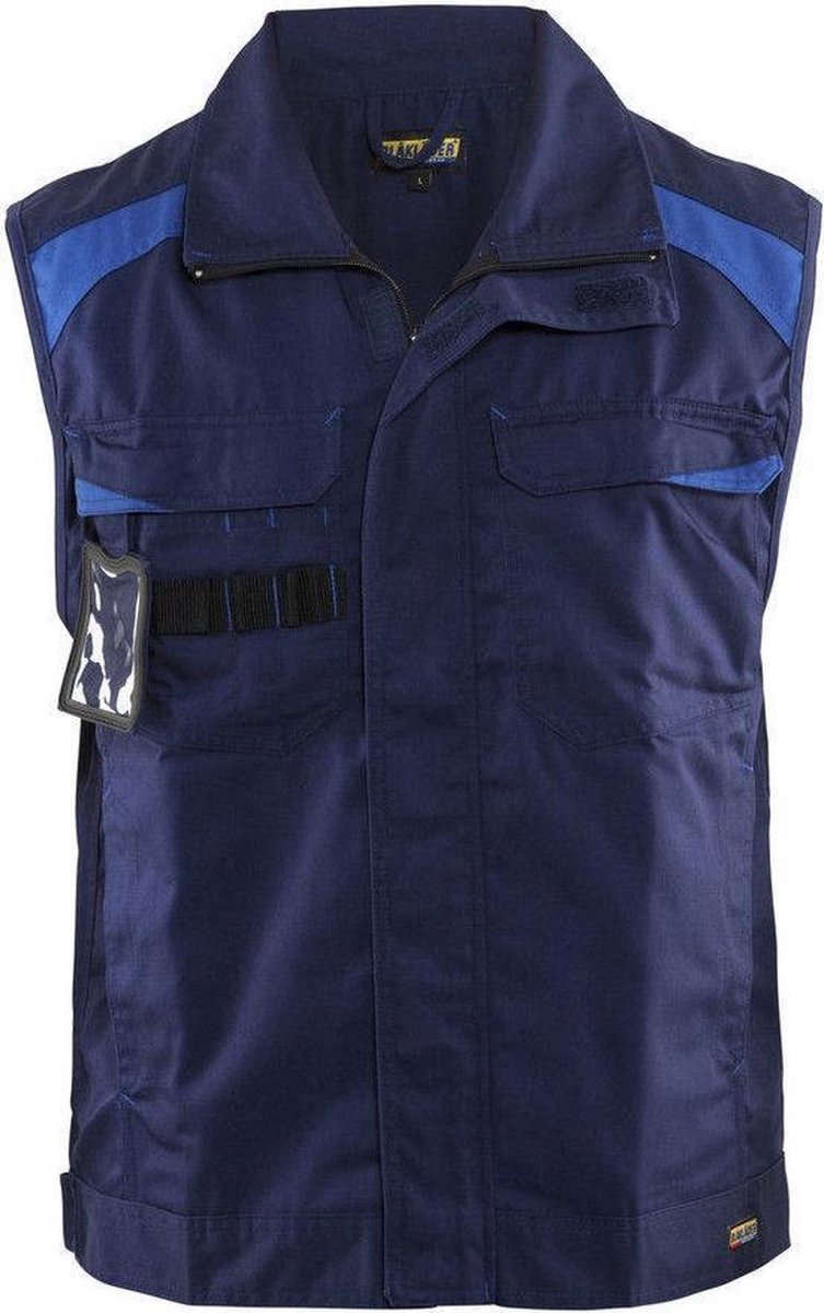 Blåkläder 3164-1800 Werkvest Industrie Ongevoerd Marineblauw/Korenblauw maat XXL