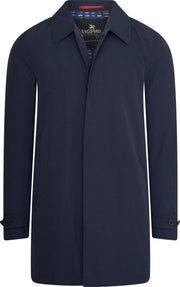 Vanguard - Heren Jas zomer Trench Coat - Blauw - Maat L