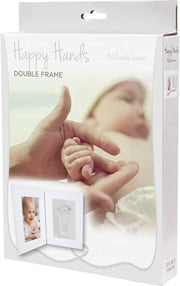 Happy Hands Double Frame White