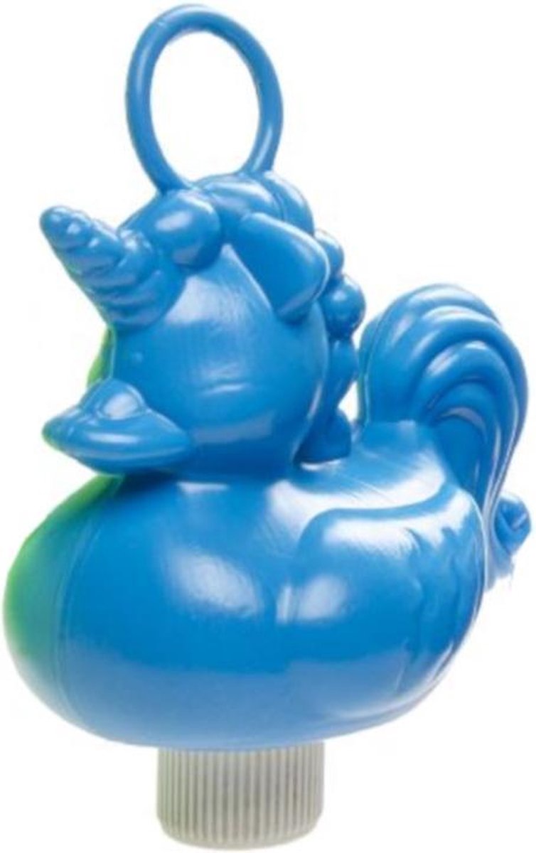 Lg-imports Badeend Eenhoorn Junior 12 Cm Turquoise