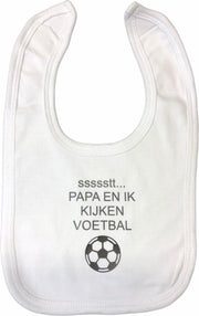 Soft Touch Slabber Voetbal Jongens 33 Cm Katoen Wit/grijs