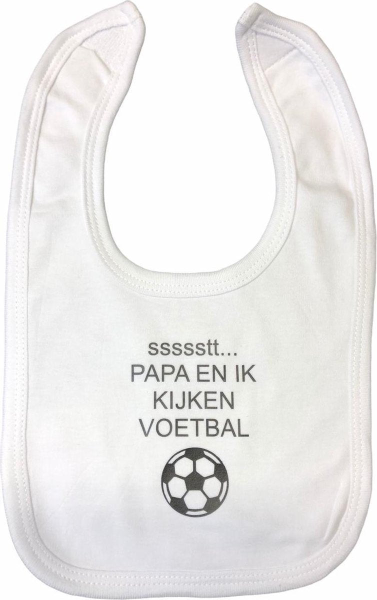 Soft Touch Slabber Voetbal Jongens 33 Cm Katoen Wit/grijs