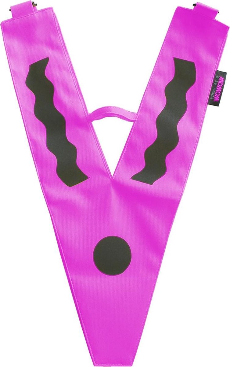 WOWOW Veiligheidshesje kind Roze - collar textile roze
