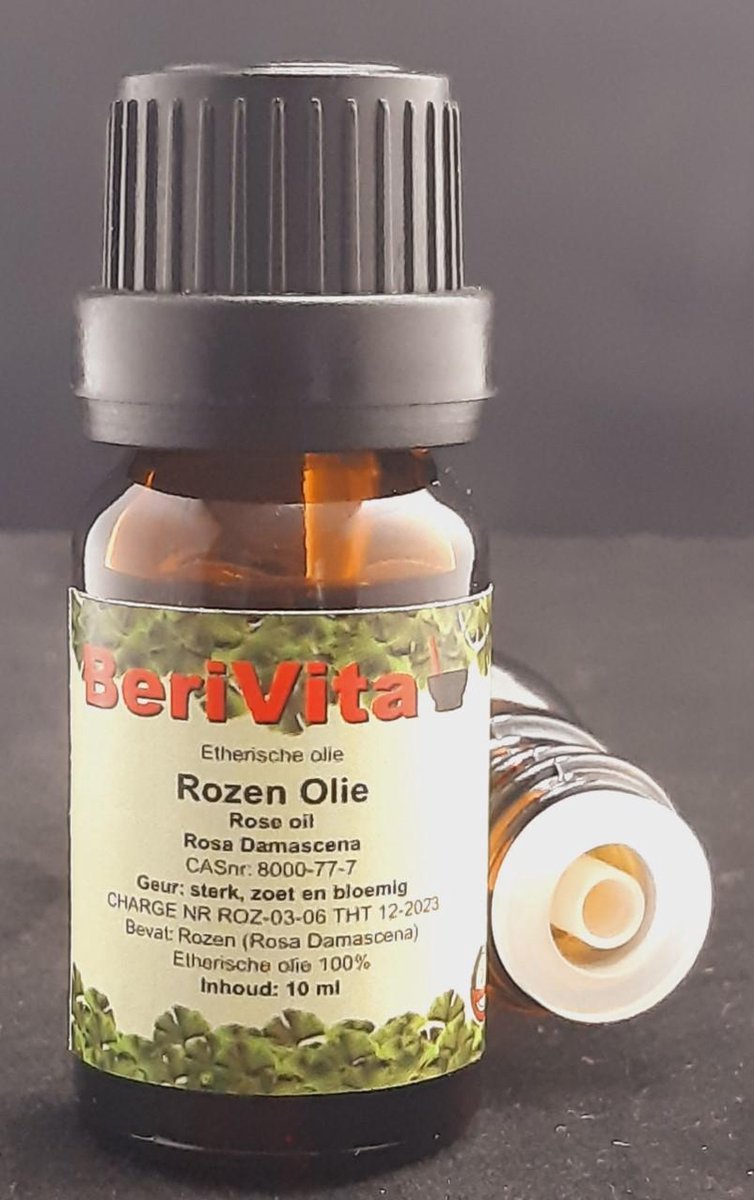 Rozenolie 100% Puur 10ml - Etherische Rozen Olie van Rozenblaadjes - Rose Oil