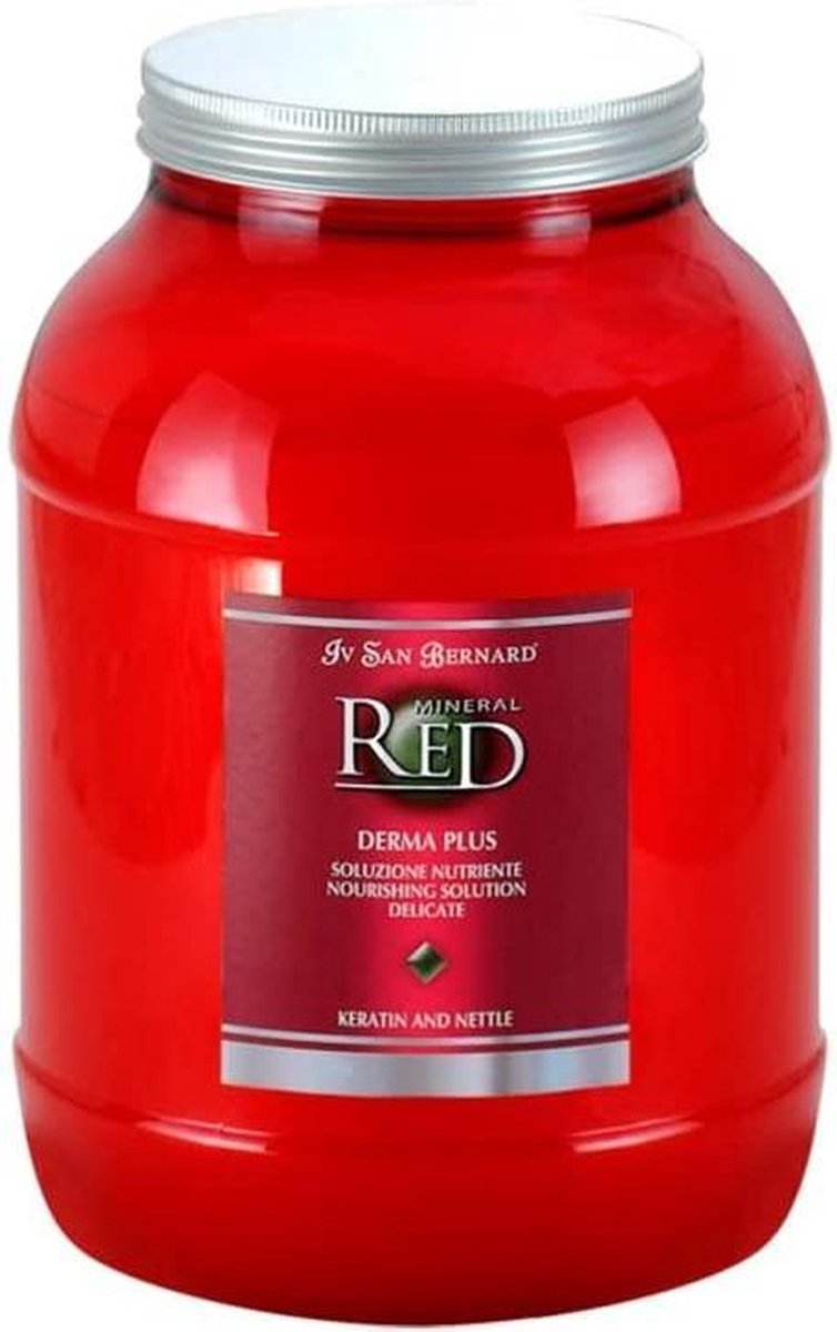 I.s.b. Vachtconditioner Mineral Red Derma Plus 3000 Ml Rood