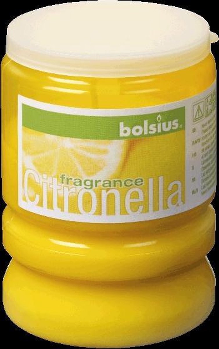 Bolsius - Kaars - Party light citronella - 30 Branduren - Geel