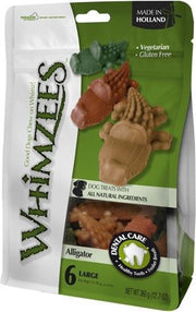 Whimzees krokodil - medium 9 cm - 1 stuks