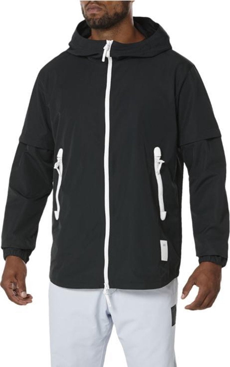 Asics Striukė vyriška Nylon Zip Hoodie Jkt juoda dydis S (A16061-0090)