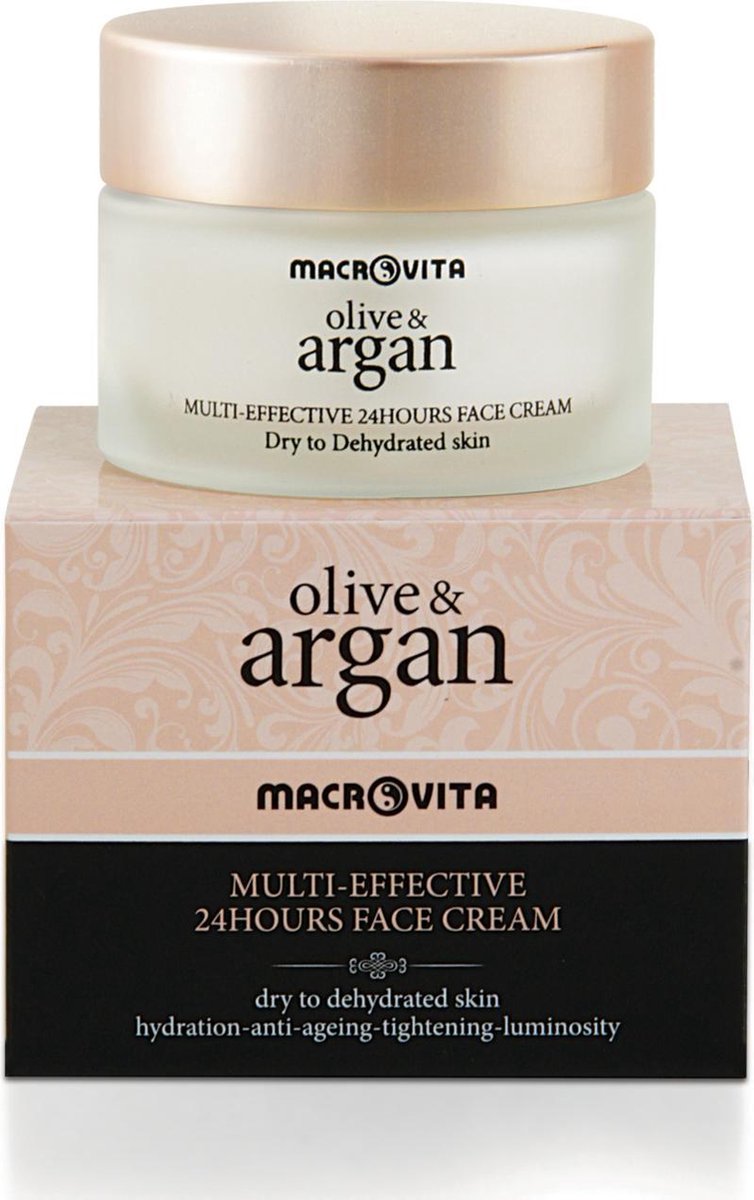 Olive & Argan Gezichtscrème (droge huid)