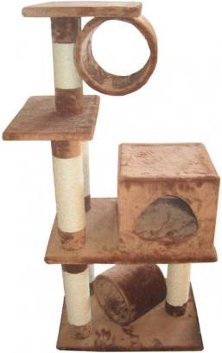 Topmast Krabpaal - Klimpaal - Verona -  Bruin - 54 x x 39 x 117 cm