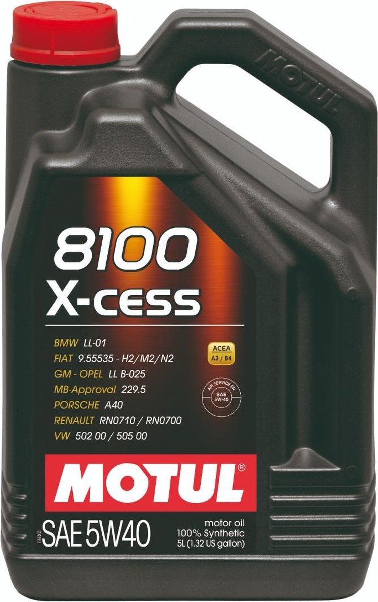 MOTUL 8100 X-CESS 5W40 5L