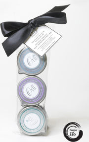Vegan Geschenkset Trio Anti-Stress Massageolie - biologisch en dierproefvrij