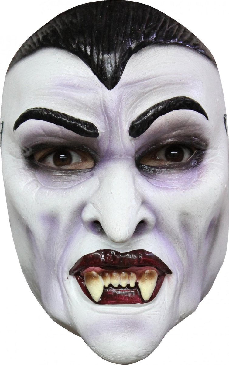 Halloween Masker Dracula Deluxe voorkant