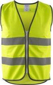 WOWOW Zippered road jacket- EN1150 - Veiligheidsvest met rits - volwassenen - XXL