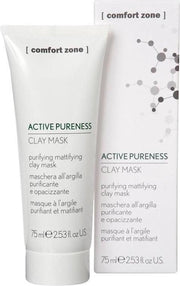 COMFORT ZONE ACTIVE PURENESS CLAY MASK MASKER VETTE/ONZUIVERE HUID 75ML