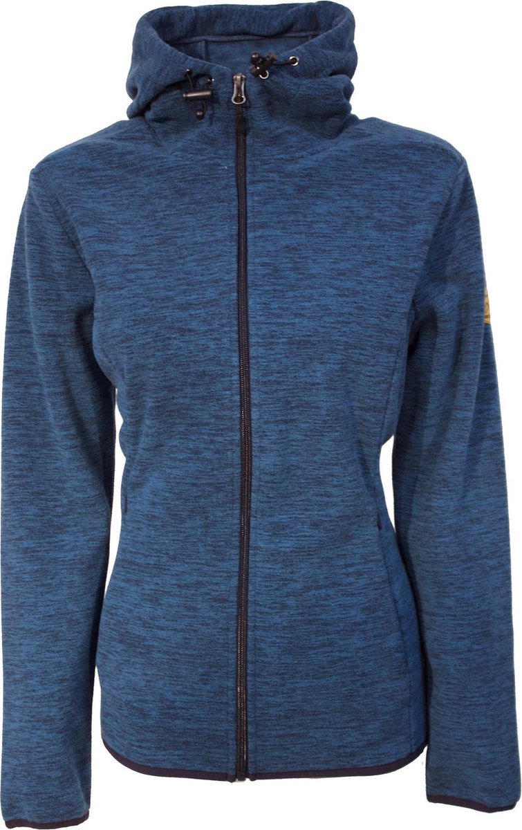 Salas Dames Fleece Jas - Blauw