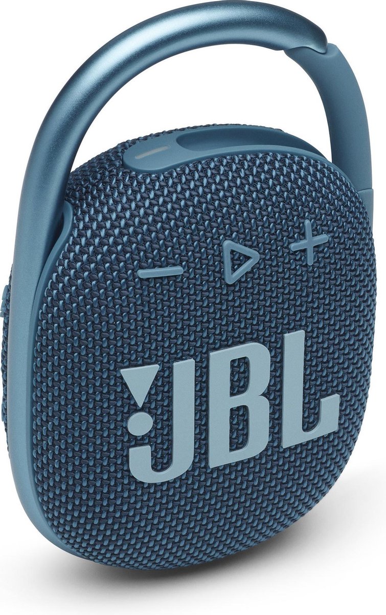 JBL Clip 4 Blauw - Draagbare Bluetooth Mini Speaker