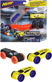 Nerf - Throttleshot Bliz- Set - Lanceer - Met 3 auto's - Schuimauto - Van Hasbro