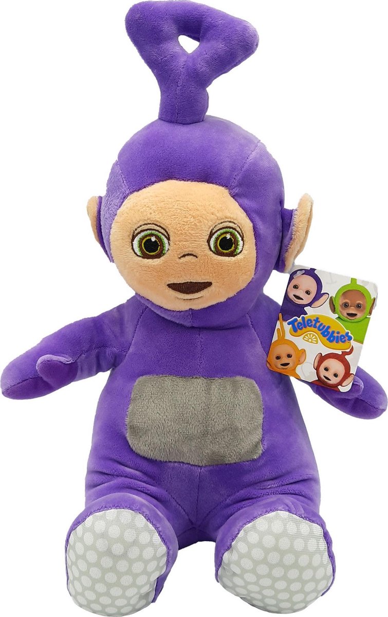 Paarse Teletubbie - Knuffel Pluche - Tinky Winky - 35 cm