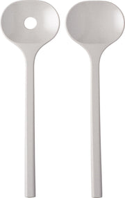 Mepal Bloom saladebestek - 2-delig - Pebble white