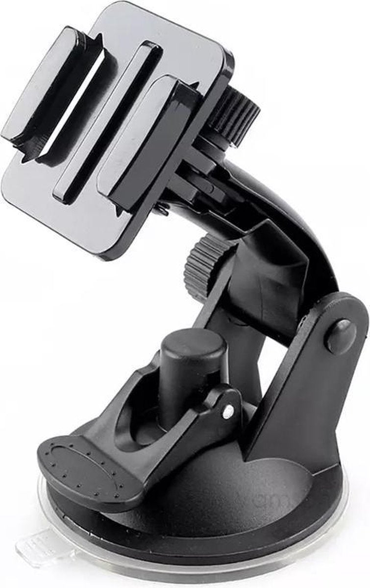 GOPRO HERO 3/4/5/6/7/8/9 Zuignap Mount - Verstelbaar - GoPro Accessoires - Zwart - Universeel - Action Cam