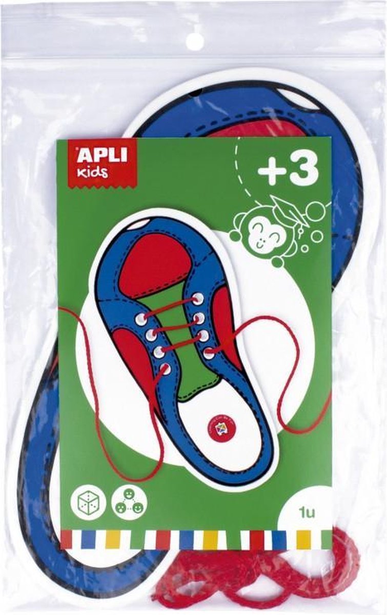 Apli Kids veterstrik oefenkaart