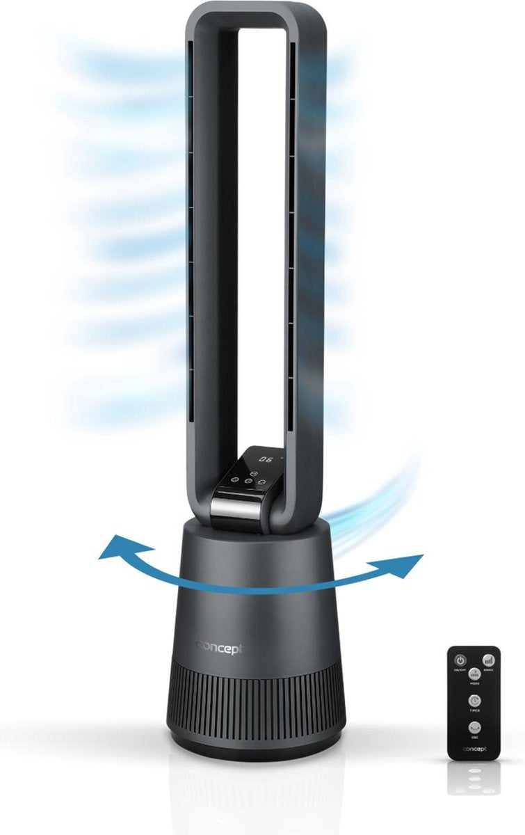 Concept - Kolomventilator met afstandsbediening - LED-display