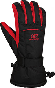 Hannah Handschoenen Brion Heren Polyamide Zwart/rood Maat Xl