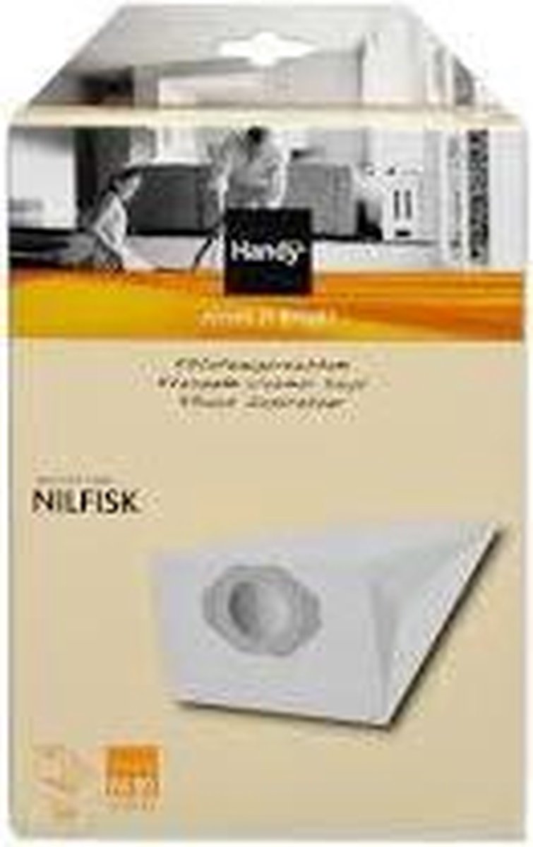 Handy stofzuigerzakken NI80 voor Nilfisk stofzuiger - 5 stuks - stofzuigerzak