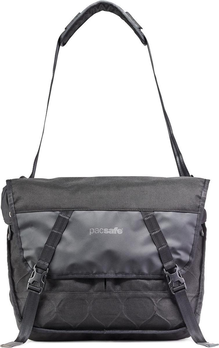 Pacsafe Ultimatesafe 15 Messenger - Anti diefstal Laptop tas - 18 L - Zwart (Black)