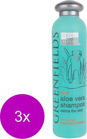 Greenfields Hondenshampoo Aloe Vera - Hondenvachtverzorging - 3 x 250 ml