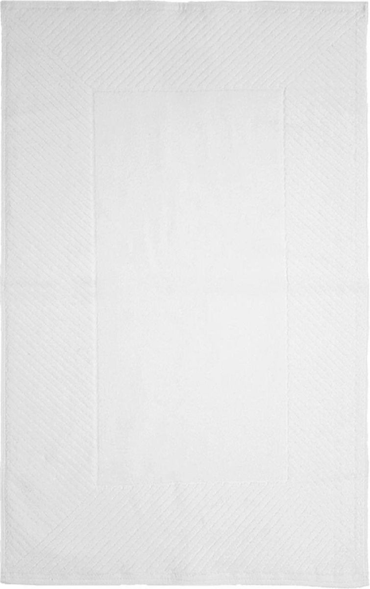 The One Badmat Cursive 50x80cm Wit