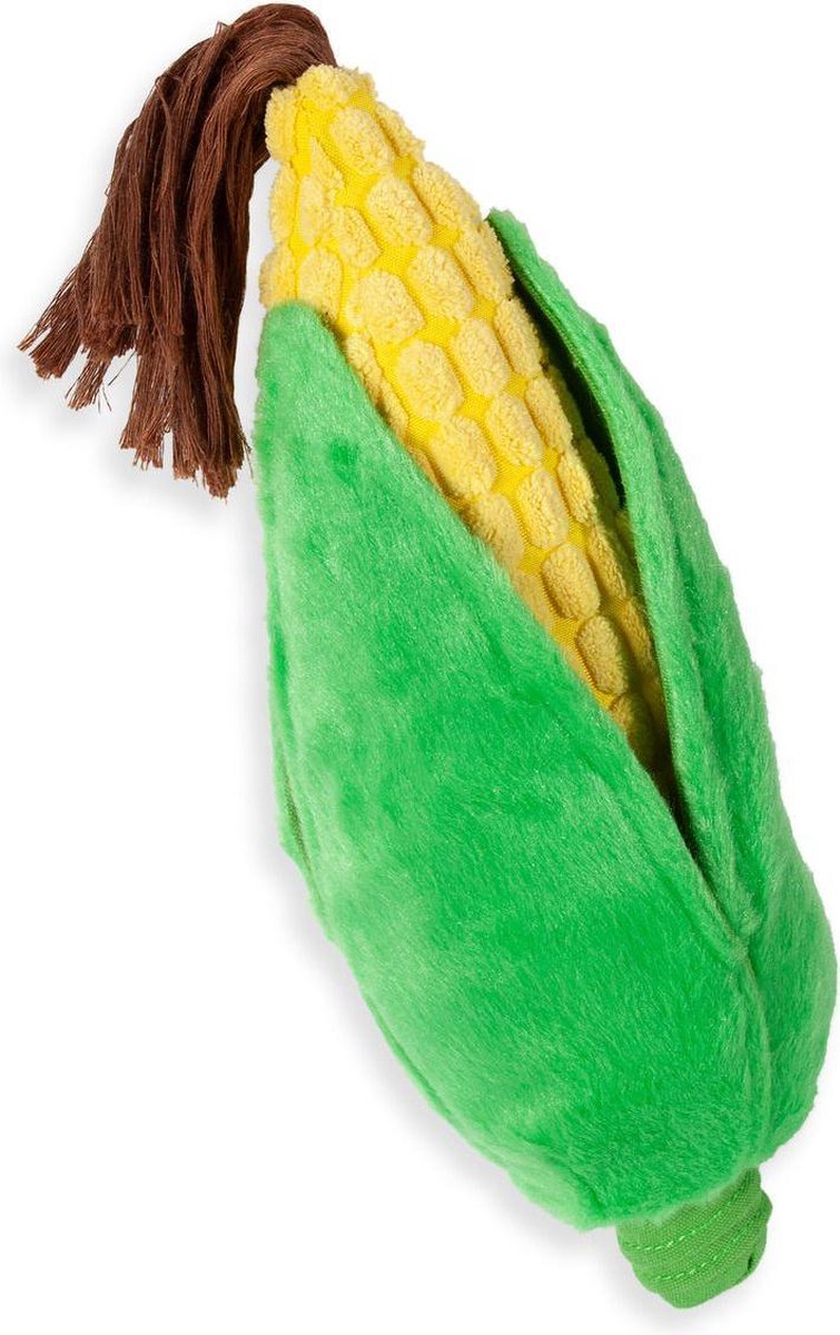 Dog toy plush corncob