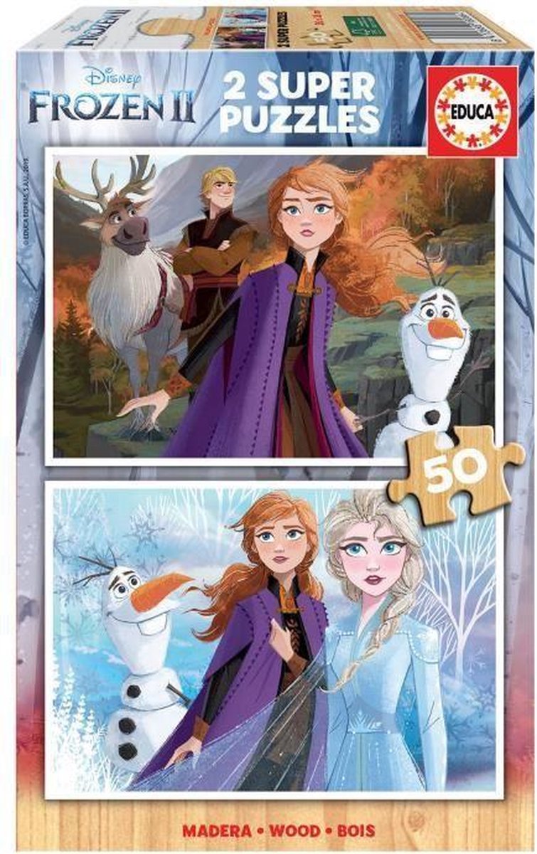 EDUCA - Frozen 2 2x50 puzzel