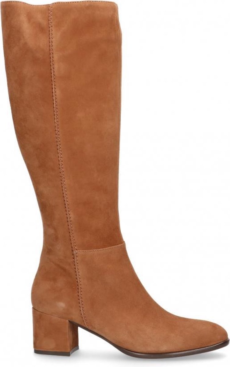 Van Dalen  - Quela L Hoge Laars Extra Wijd - Womens - Cognac - 36