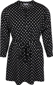 Jurk Zhenzi blouse look stip