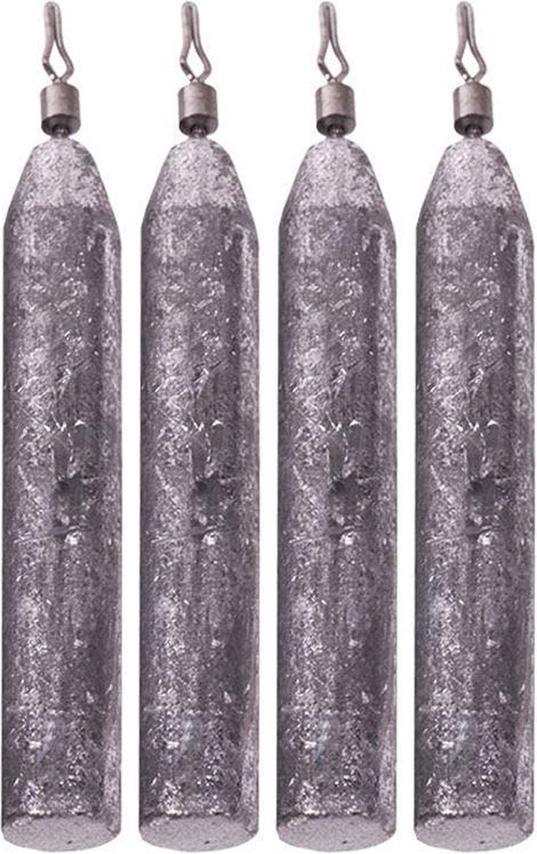 DLT Dropshot Lead - 28g - 4 Stuks - Grijs