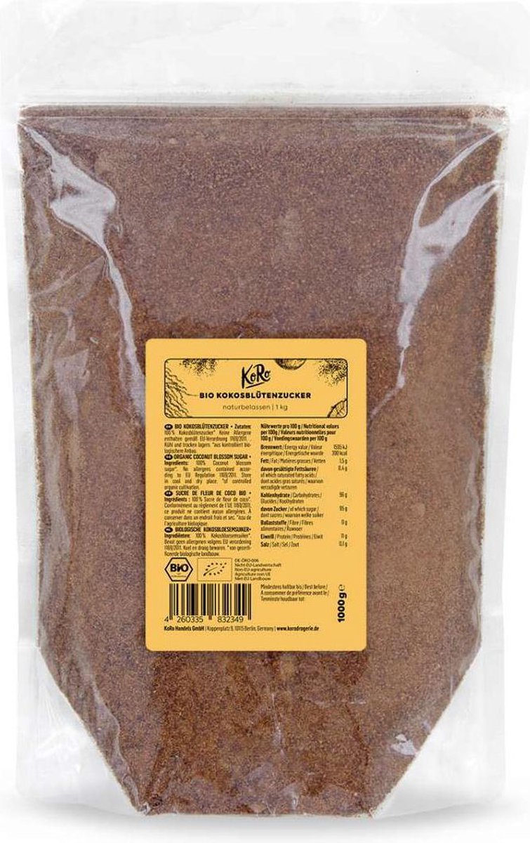 KoRo | Biologische kokosbloesemsuiker 1 kg