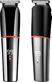 BeardMan - Luxe Trimmer met Display - Tondeuse - ipx6 - Haarstyling - Draadloos - USB Opladen – Contouren – Bakkebaarden - Inclusief 4 opzetkammen