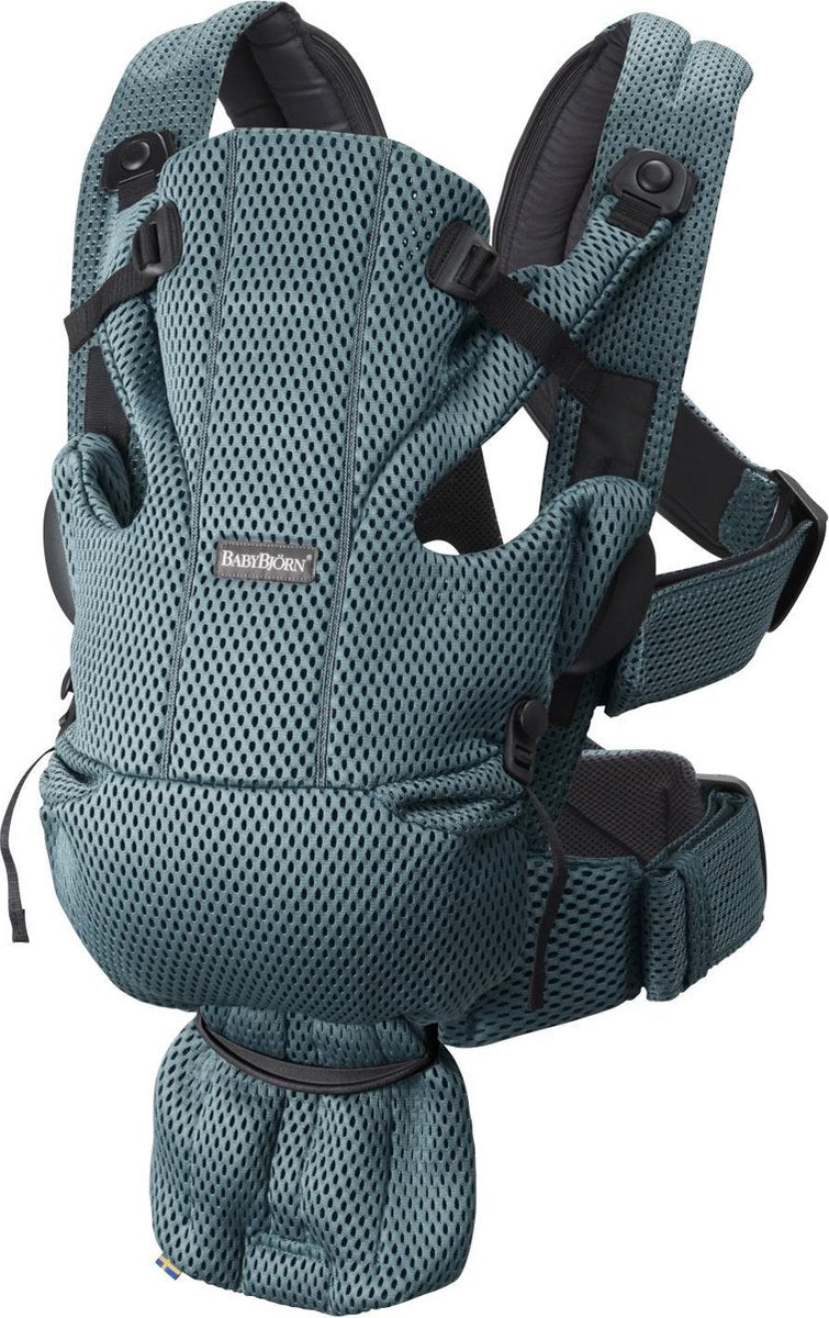 BABYBJÖRN Draagzak MOVE - Saliegroen 3D Mesh