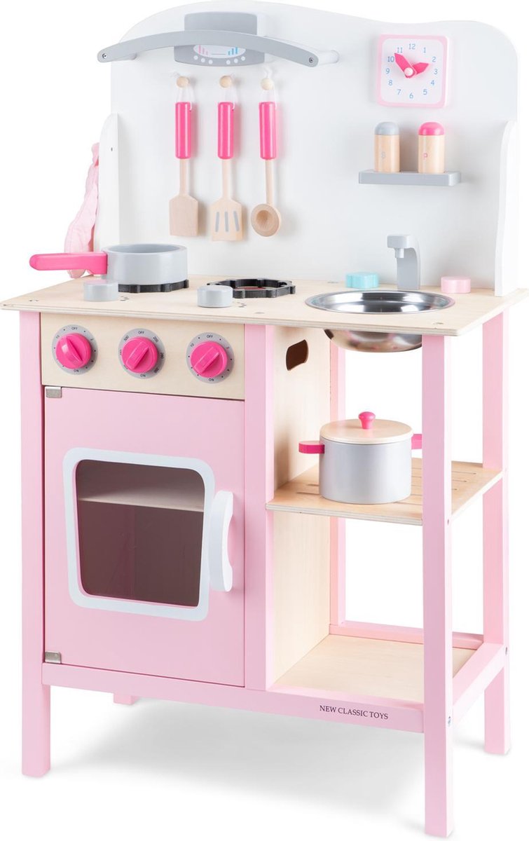 New Classic Toys Kinderkeuken Bon Appetit Roze