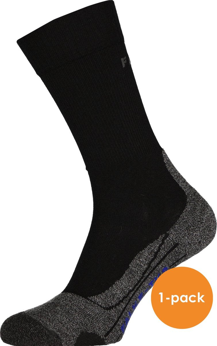 FALKE TK2 Cool heren wandelsokken - zwart (black-mix) -  Maat: 39-41