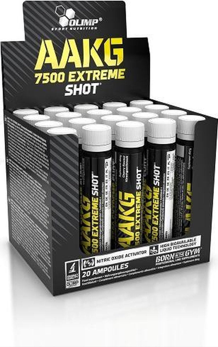 AAKG 7500 Extreme Shot 20ampullen Cherry