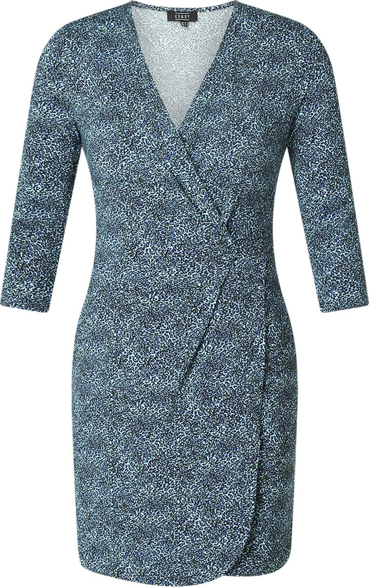 ES&SY Pania Jurk - Bright Blue/Multi-Co - maat 44
