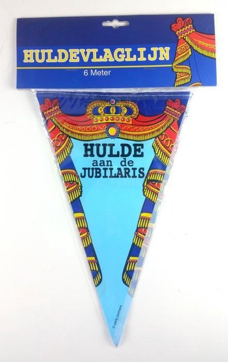 Vlaggenlijn Hulde aan de Jubilaris van 6 meter