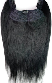 Wire Hair Extensions 100%Echt haar kleur zwart 35cm