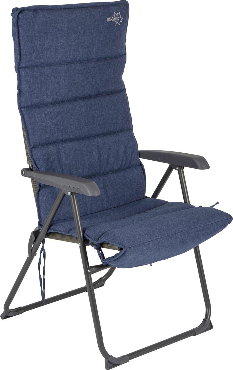 Bo-Camp Stoelkussen Olefin - stoelaccessoires - blauw
