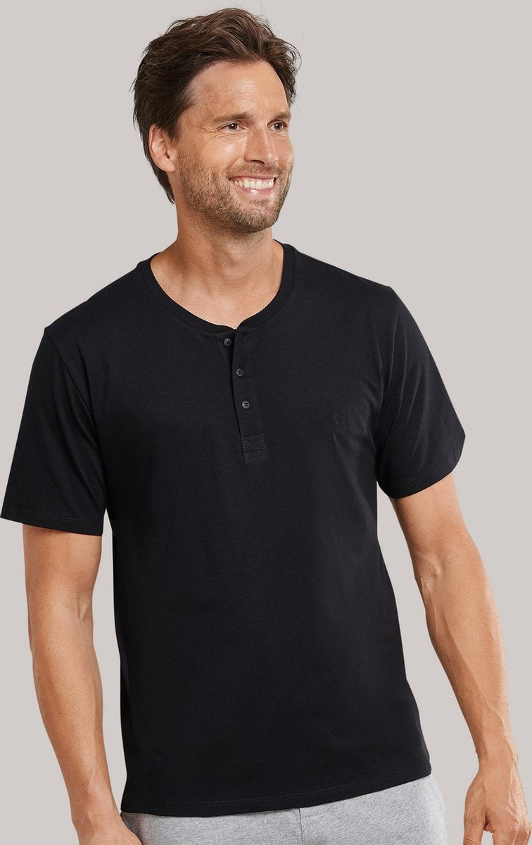 Schiesser – Mix+Relax - Pyjama – 163831 – Black - 50