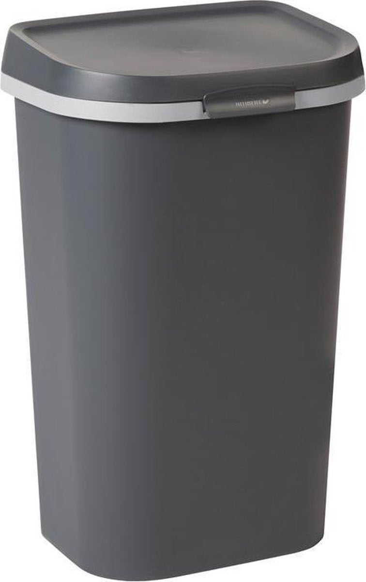 Allibert - Afvalbak Mistral Flat - 50L - Antraciet